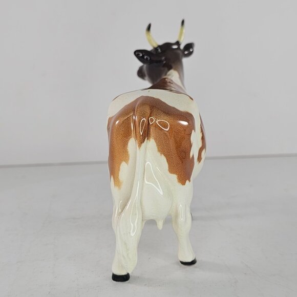 Beswick Cattle Ayrshire Cow Ch Ickham Bessie 198 #1350 England - Picture 7 of 9